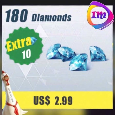 خرید ۱۸۰ الماس Rules Of Survival