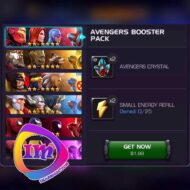 پک Avengers Booster Pack بازی محبوب Marvel Contest of Champions