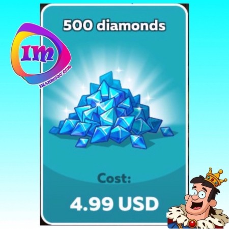 خرید و دریافت ۵۰۰ الماس Hustle Castle