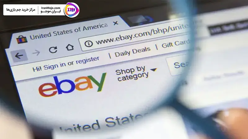 خرید ارزان گیفت کارت eBay در ایران موجو