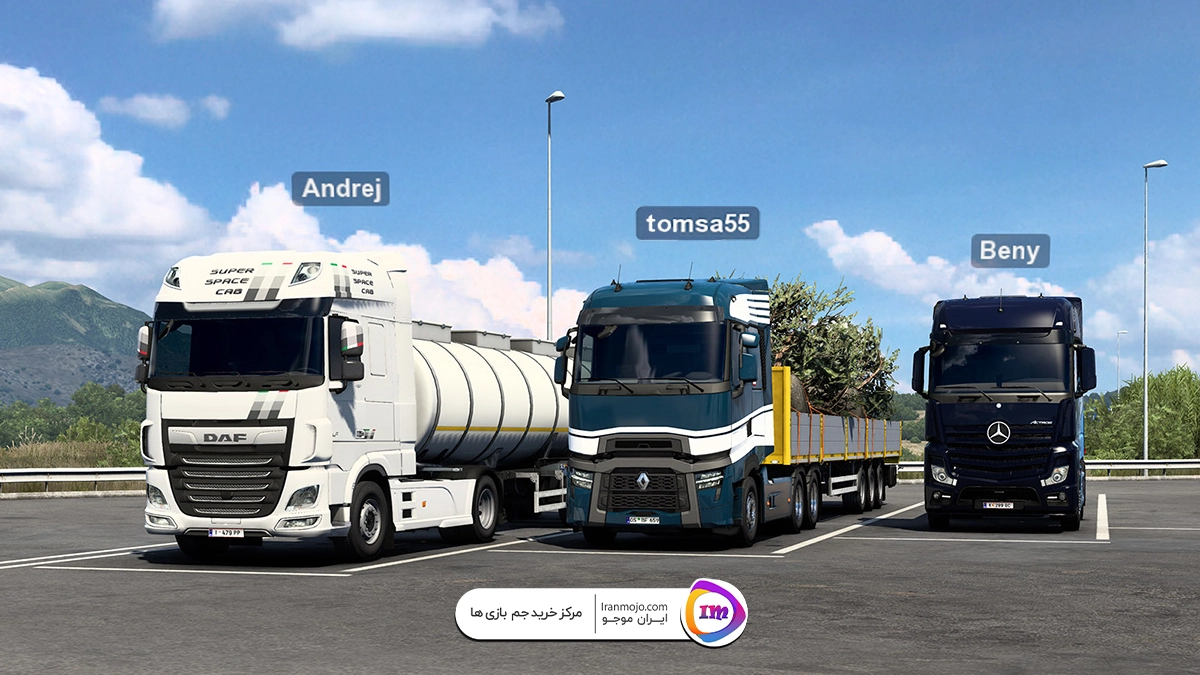 ماشین-های-بازی-Euro-Truck-Simulator-2