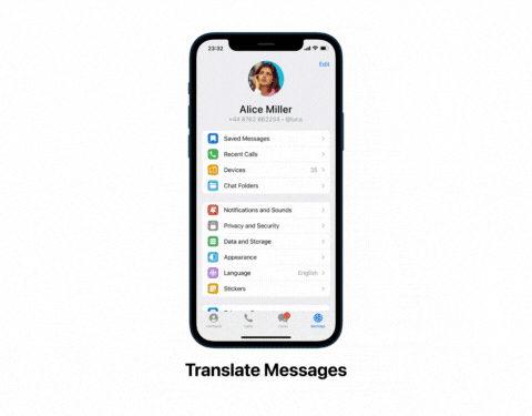 نحوه فعال کردن قابلیت ترجمه پیام در تلگرام