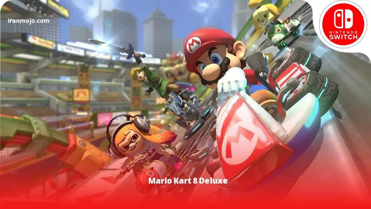 بازی مسابقه ای Mario Kart 8 Deluxe