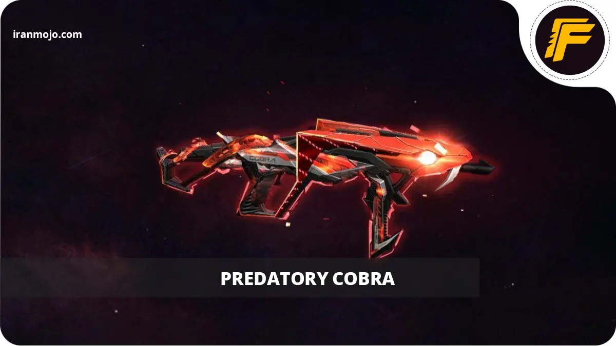 اسکین سلاح MP-40 - Predatory Cobra Skin فری فایر