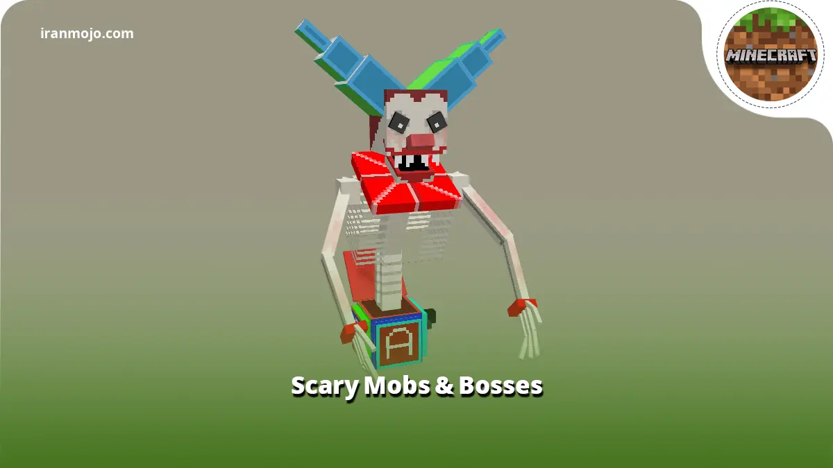 ماد منحصر به فرد Scary Mobs & Bosses