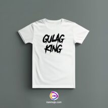 تیشرت گیمینگ کالاف دیوتی با نوشته GULAG KING