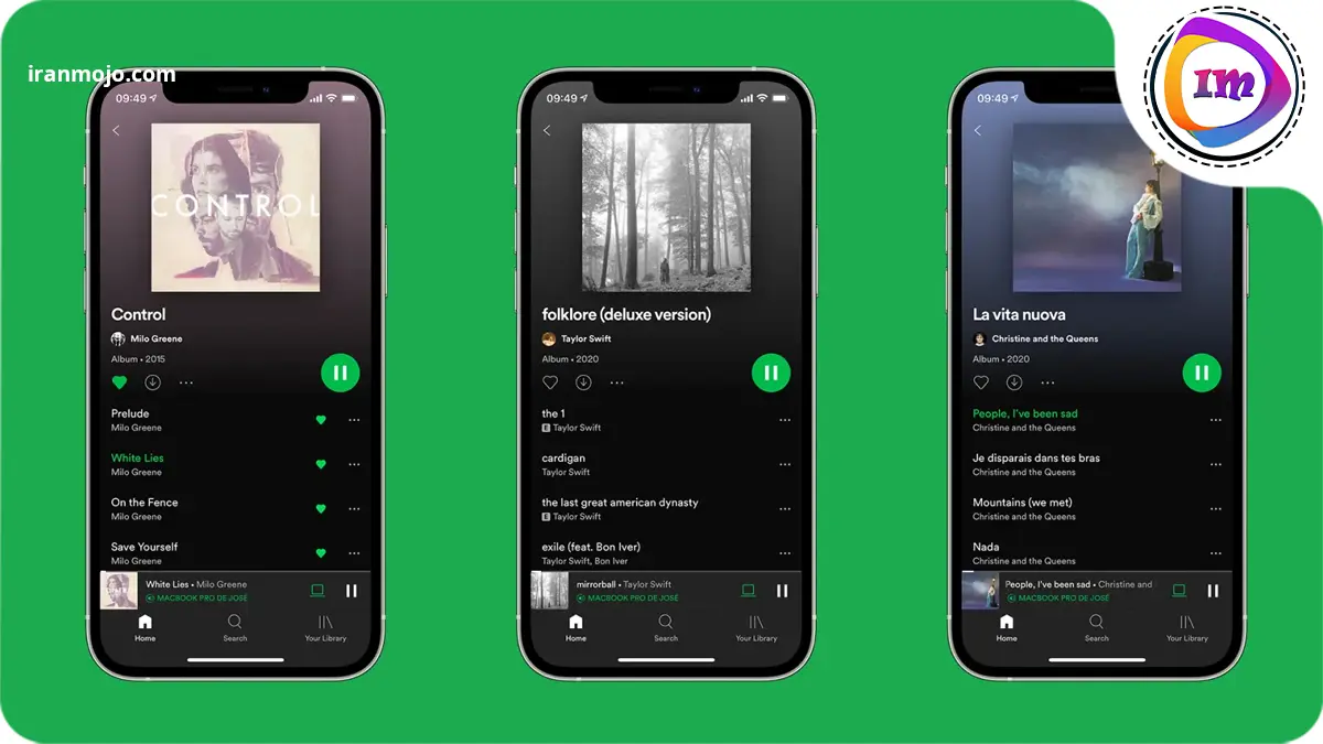 Spotify: دنیایی از موسیقی‌های بی‌پایان