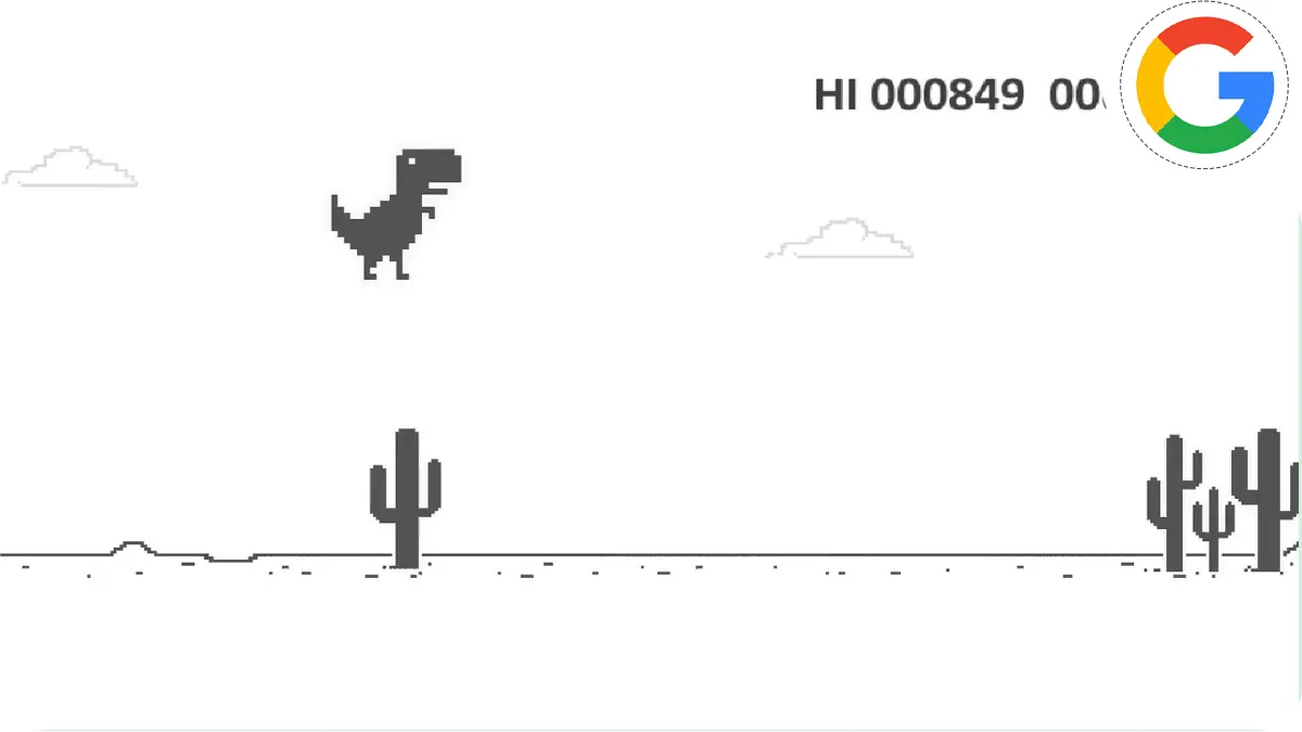 بازی Dino Run: دایناسور بازی گوگل 