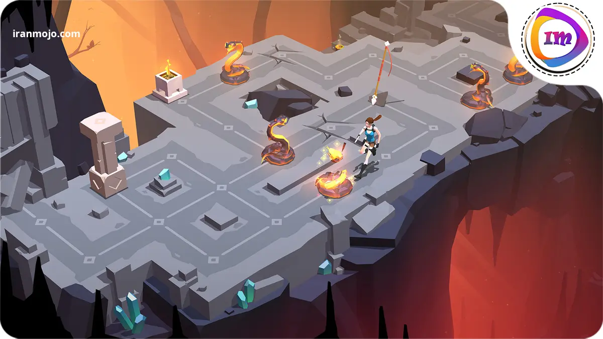 بازی Lara Croft GO: دنیای ماجراجویی