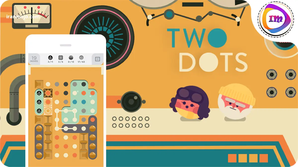 بازی Two Dots: نقطه ها را وصل کن و برنده شو