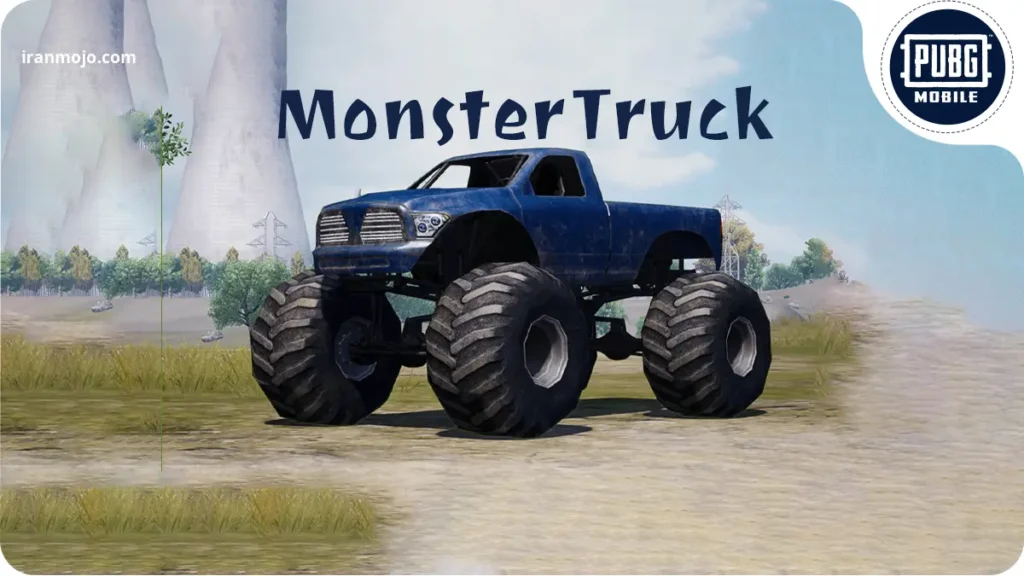 نحوه استفاده از ماشین Monster Truck در پابجی موبایل