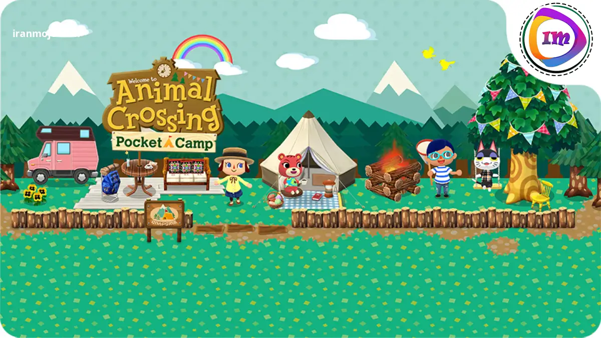 Animal Crossing: Pocket Camp:بازی شبیه ساز دنیای رنگارنگ