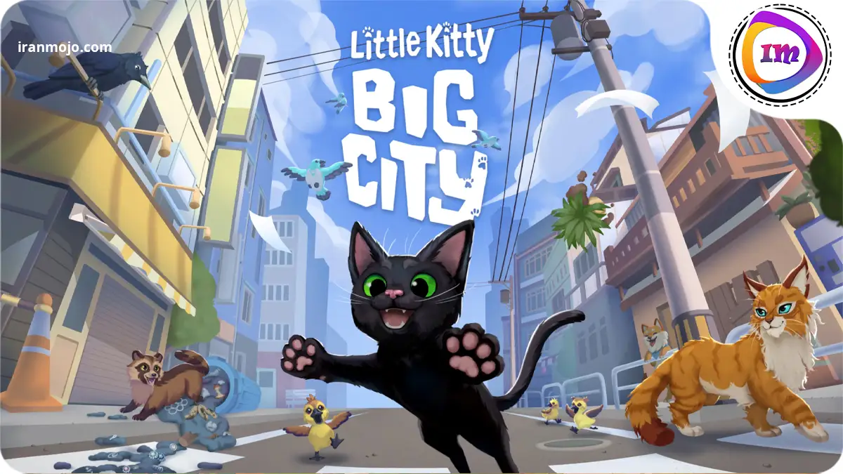 بازی گربه ای بازی گوش Little Kitty, Big City