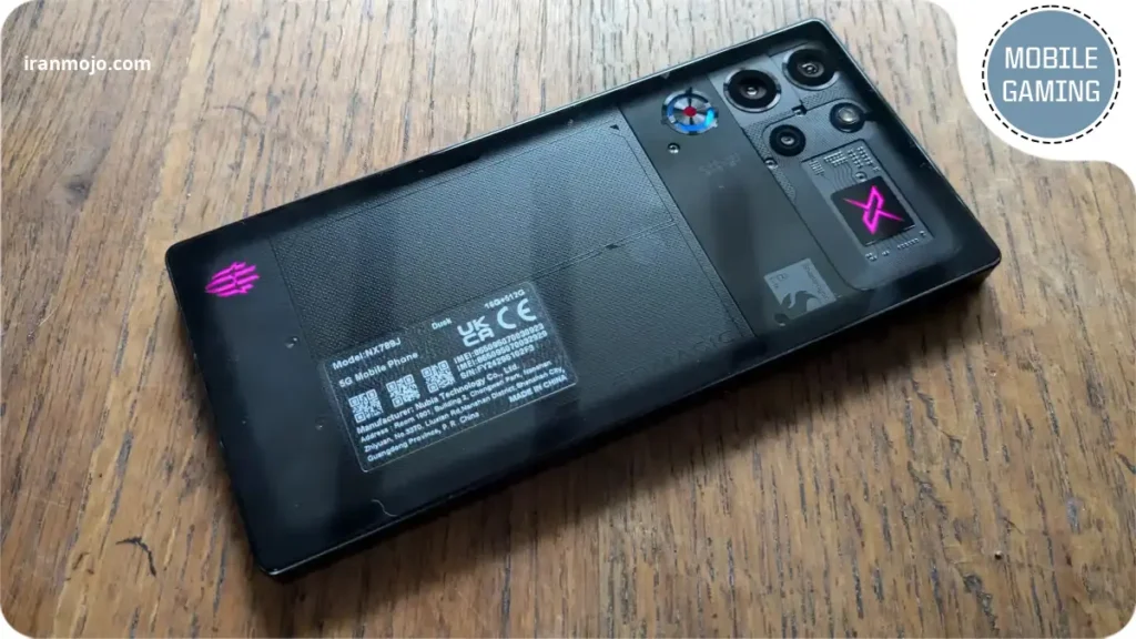 Nubia RedMagic 10 Pro - قابلیت خنک کننده ی حرفه ای