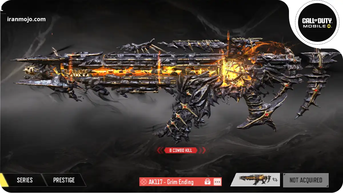 گان متیک AK117-Grim Ending