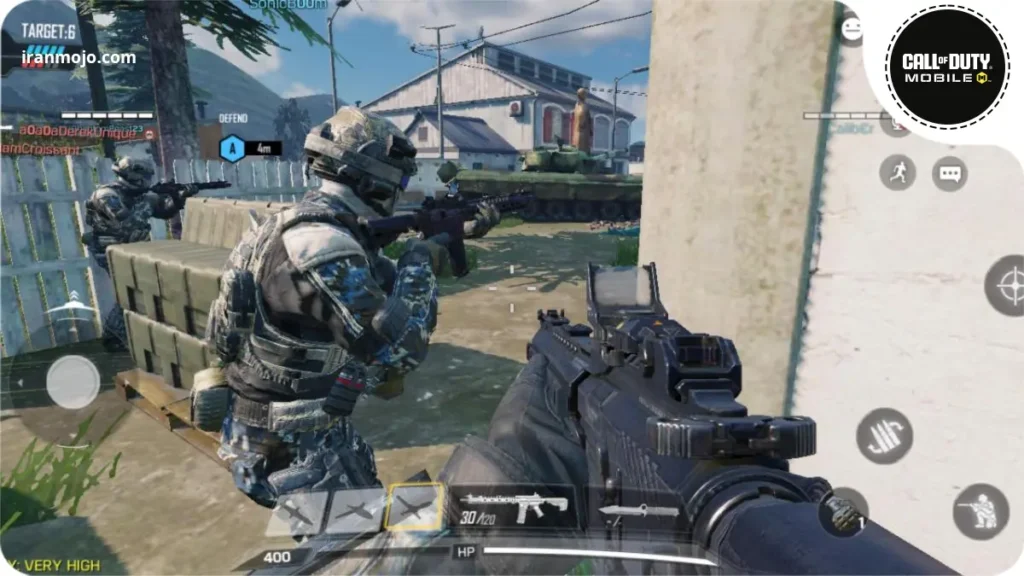 گیم پلی کالاف دیوتی موبایل