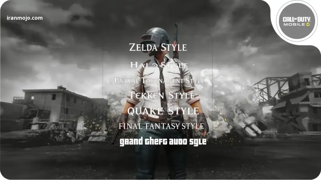 اسم های خفن گیمری با فونت خاص برای پابجی