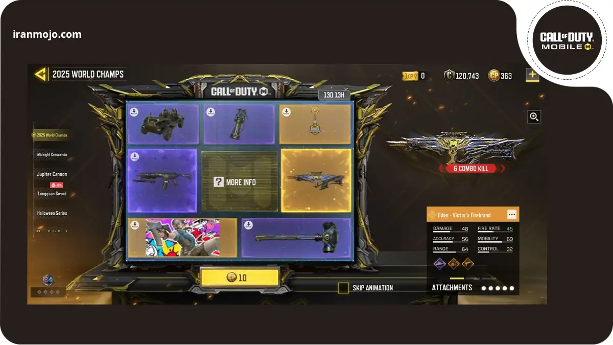 گردونه لجندری سیزن 10