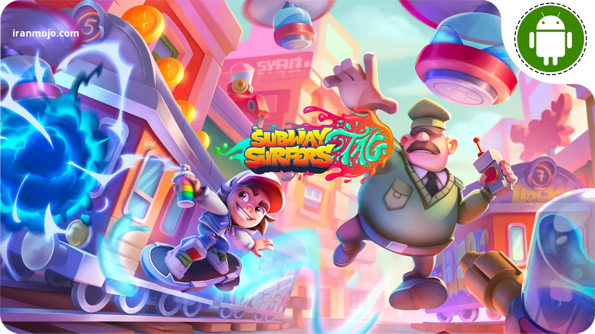 بازی Subway Surfers - دویدن روی ریل