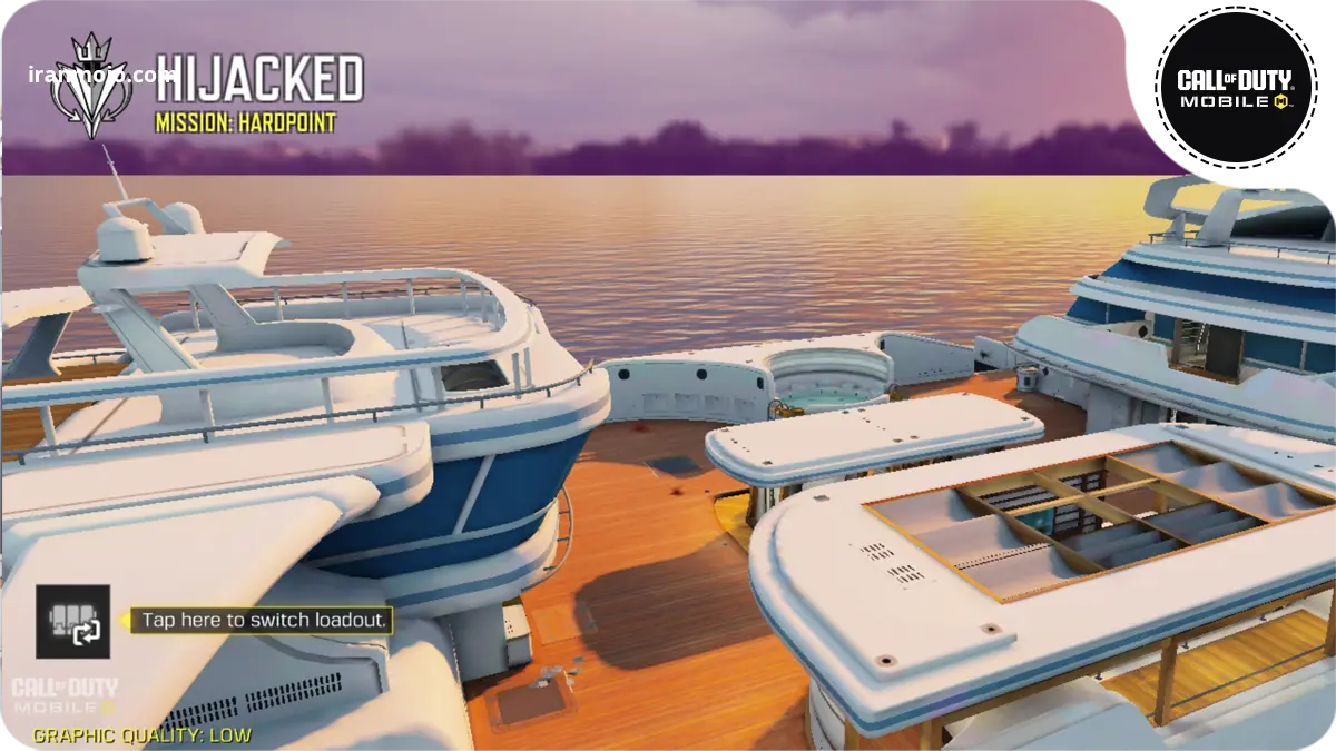 معرفی بهترین مپ های کالاف دیوتی موبایل - 10 نقشه Hijacked؛ مپ کشتی افسانه ای