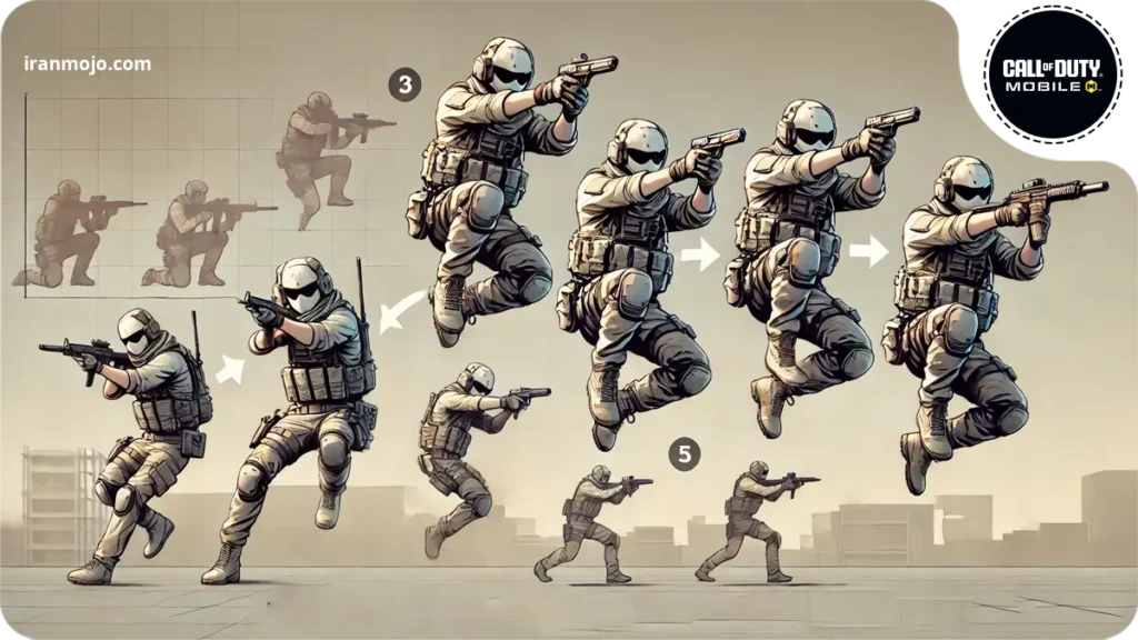 آموزش گام به گام جامپ شات در کالاف دیوتی موبایل