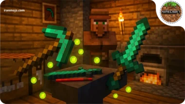 راهنمای تعمیر کردن وسایل در ماینکرافت - آموزش آسان