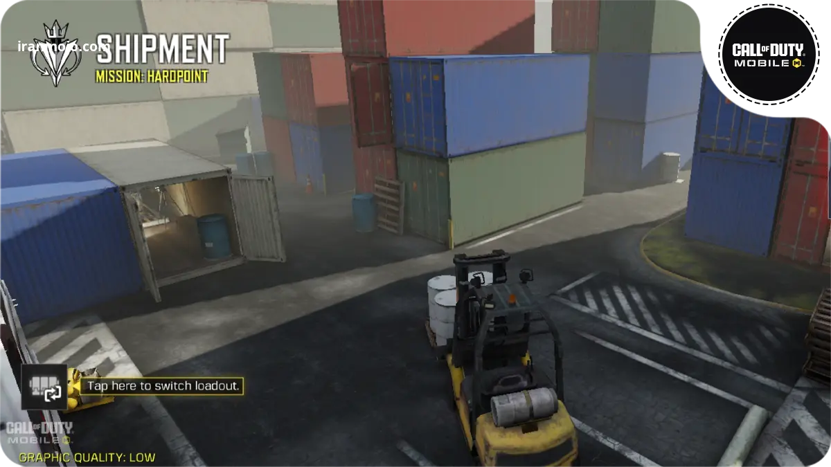 معرفی بهترین مپ های کالاف دیوتی موبایل - 10 نقشه چرا Shipment یکی از بهترین مپ های کالاف دیوتی است؟