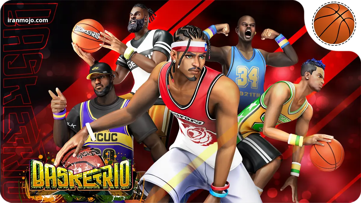 بهترین بازی های بسکتبال برای موبایل که باید تجربه کنید! بازی Basketrio Allstar Streetball - بسکتبال رقابتی و اکشن