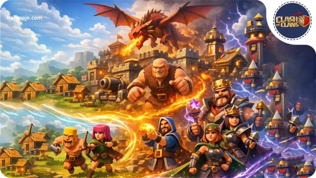 تاریخچه بازی کلش اف کلنز را بشناسید! 2026
