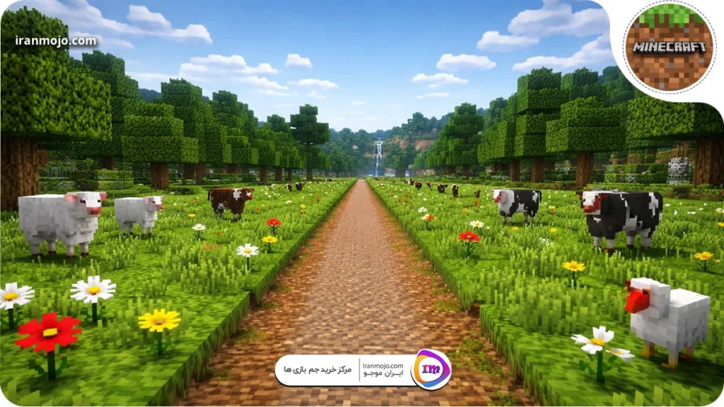 در بازی ماینکرافت چگونه زمین را صاف کنیم