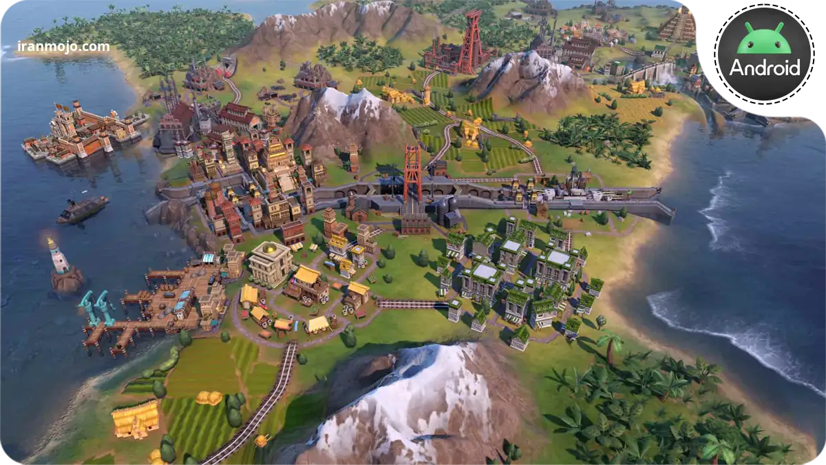 بازی مدیریتی Civilization VI - بازی موبایلی مدیریتی تمدن و تاریخ