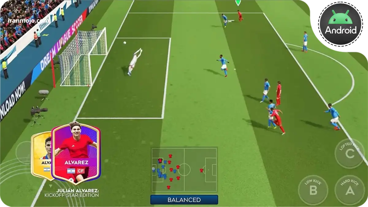 بازی مدیریتی Dream League Soccer 2026 - مدیریت تیم فوتبال و ساخت باشگاه