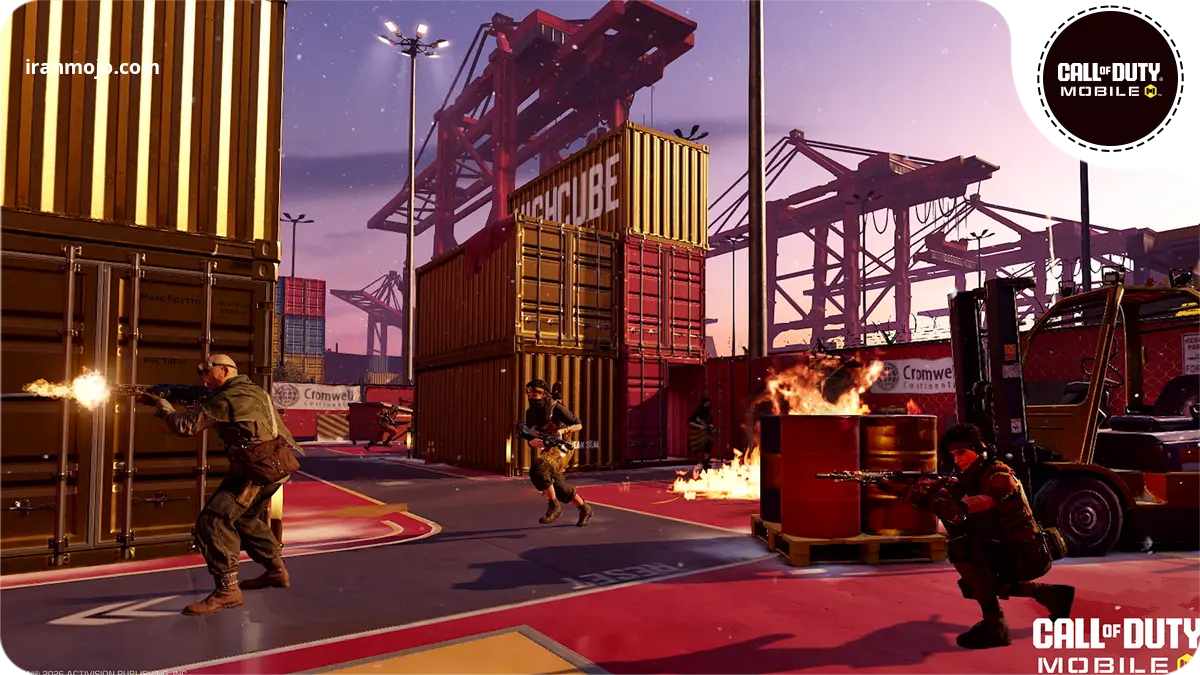 نسخه جدید فصل دوم 2026 کالاف دیوتی موبایل نقشه Shipment