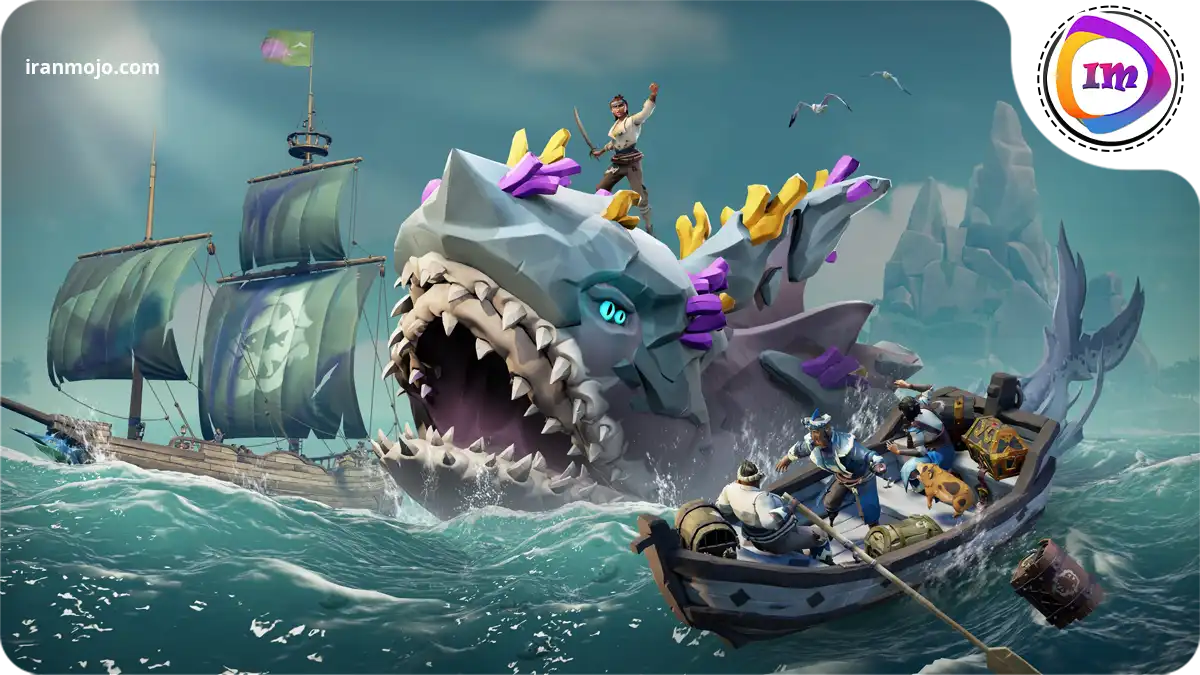 بازی دریای دزدان:کشتی‌ را به سمت طلای بی پایان هدایت کنید