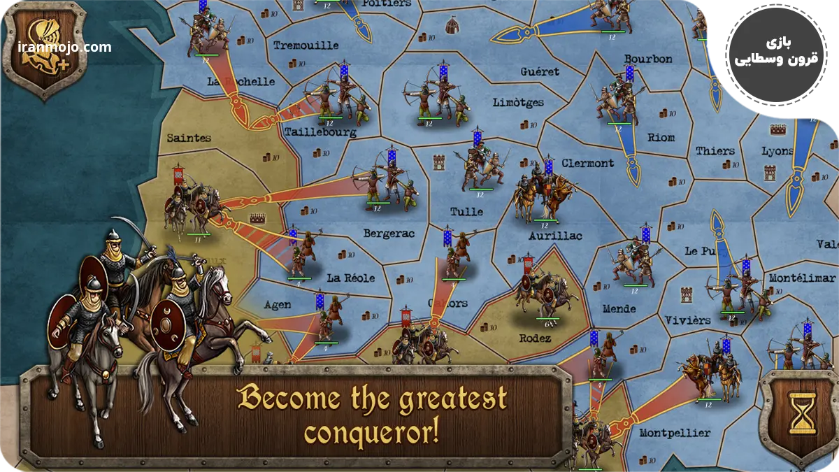 بازی Strategy and tactics: Medieval wars - استراتژی و تاکتیک در جنگ های قرون وسطی