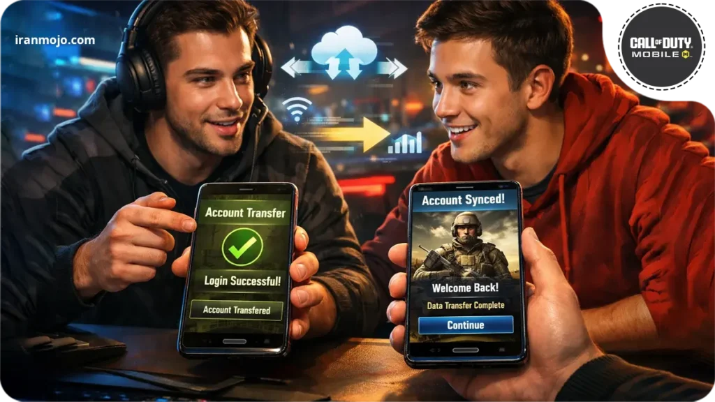 آموزش انتقال اکانت کالاف به گوشی دیگر 6 روش