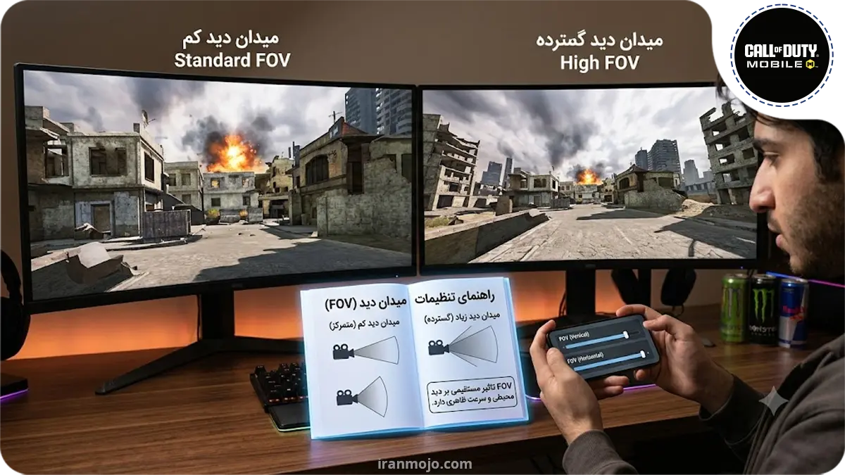 Field Of View در گیم به چه معناست؟