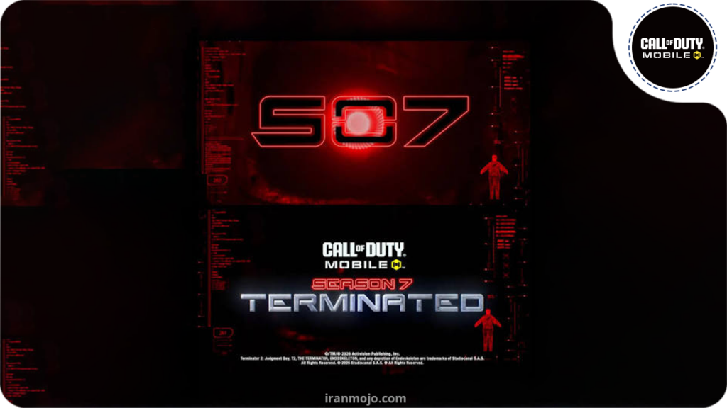 فصل 7 کالاف دیوتی موبایل با همکاری Terminator 2 در راه است!