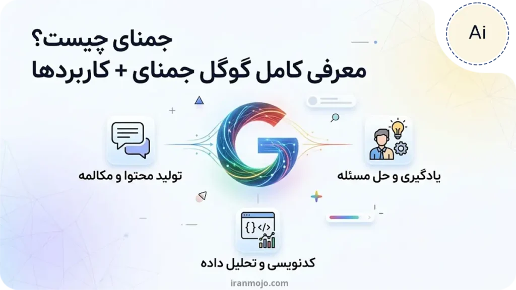 جمنای چیست؟ معرفی کامل gemini گوگل + کاربردها