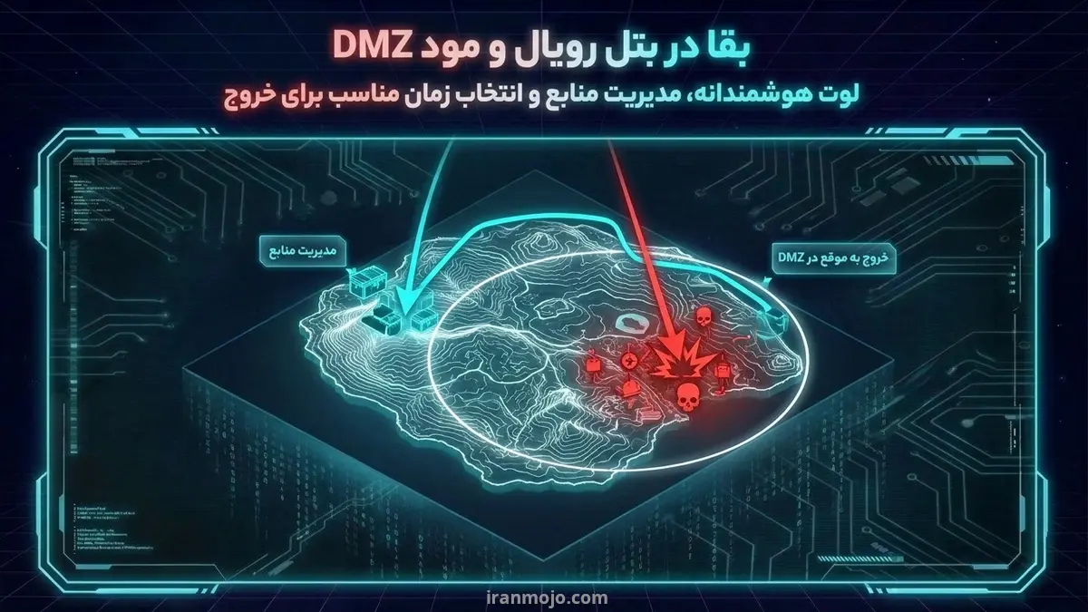 تفاوت پلیر حرفه ای و مبتدی در مود DMZ کالاف دیوتی موبایل