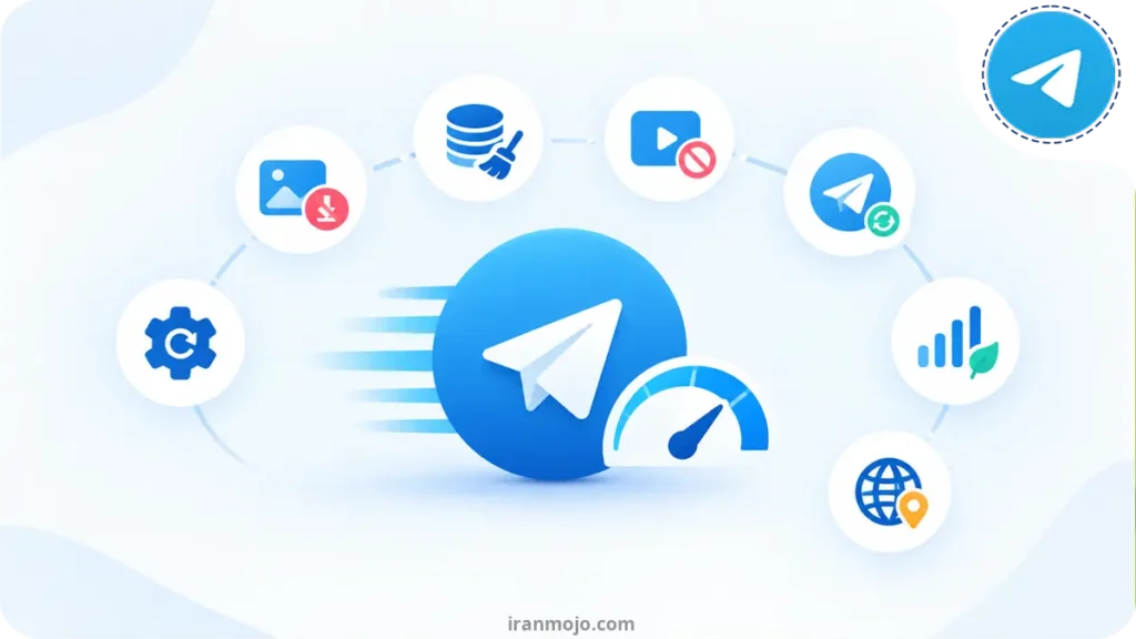 ترفند های کاربردی افزایش سرعت دانلود در تلگرام